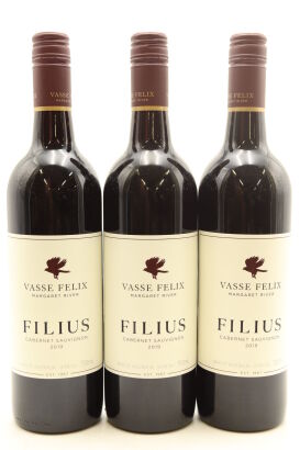 (3) 2019 Vasse Felix 'Filius' Cabernet Sauvignon, Margaret River