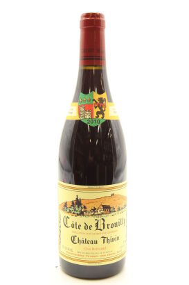 (1) 2010 Chateau Thivin Cote de Brouilly Le Clos Bertrand, Beaujolais