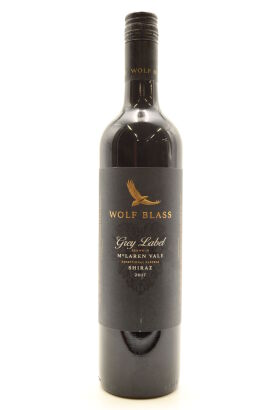 (1) 2017 Wolf Blass Grey Label Shiraz, McLaren Vale