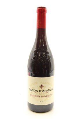 (1) 2018 Baron d'Arignac Carte d'Or Cabernet Sauvignon, Vin de France