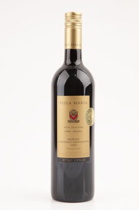 (1) 2002 Villa Maria Cellar Selection Merlot Cabernet Sauvignon, Hawkes Bay