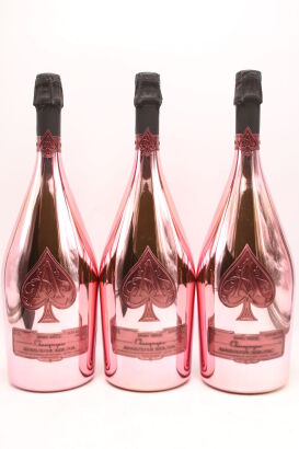 (3) NV Armand de Brignac Ace of Spades Brut Rose, Champagne, 1500ml