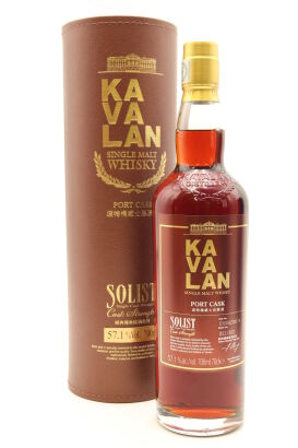 (1) Kavalan Solist Port Cask Single Malt Taiwanese Whisky 700ml (Sealed)