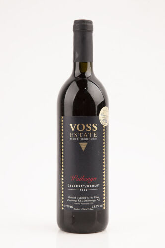 (1) 1996 Voss Estate Waihenga Cabernet Merlot, Martinborough
