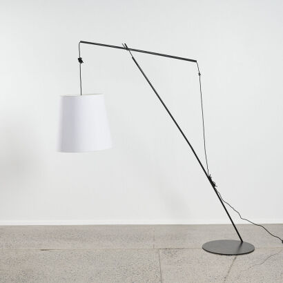 A XL Italian Cantilevered Floor Lamp