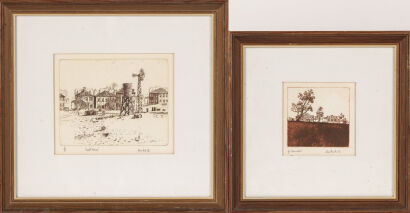 A Pair of Leon Pericles' Prints
