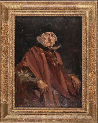 ELLIS SILAS Portrait of George Palvy