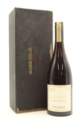 (1) 2010 Martinborough Vineyard Marie Zelie Reserve Pinot Noir, Martinborough (GB)