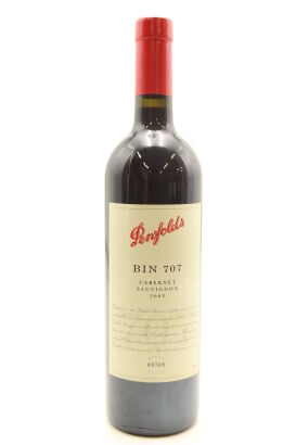 (1) 2002 Penfolds Bin 707 Cabernet Sauvignon, South Australia [JR18] [JO96]