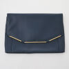 Lanvin Teal Envelope Clutch