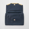 Lanvin Teal Envelope Clutch - 2