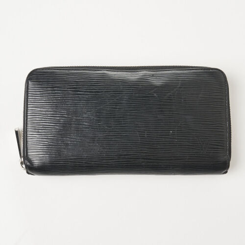 Louis Vuitton Black Epi Zippy Wallet