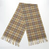 Burberry Cashmere Green Checker Scarf