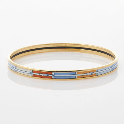 Herm&egrave;s Enamel Bangle