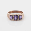 9ct Rose Gold, Amethyst Ring