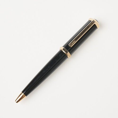 Cartier Black Ballpoint Pen