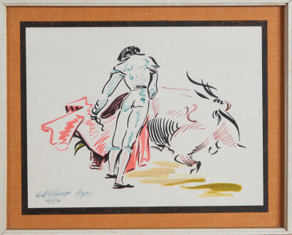 A Matador Scene by Dove Myer Robinson