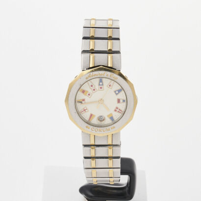 Two tone Ladies Corum Admiral's Cup watch