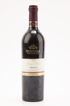 *(1) 2002 Montana Reserve Barrique Matured Merlot, Hawkes Bay/Marlborough