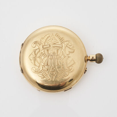 Solid 18ct Yellow Gold Pocket watch