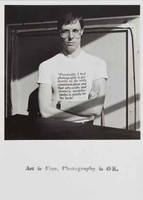 GRAHAM HOWE Art is Fine, Photography is OK