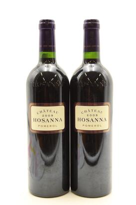 (2) 2009 Chateau Hosanna, Pomerol [JR16.5] [WE95] [RP95+] [WS93]