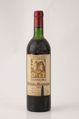 (1) 1983 Chateau Michel de Montaigne, Bergerac
