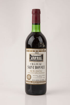(1) 1983 Chateau Saint Bonnet, Medoc
