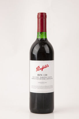 (1) 1999 Penfolds Bin 138 Old Vine Shiraz Mourvedre Grenache, Barossa