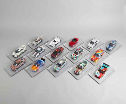 A Collection of 15 BMW Art Cars