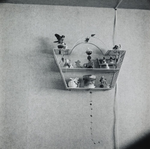 JOHN B TURNER Shadow Box, Living Room, From The Turner Family Series