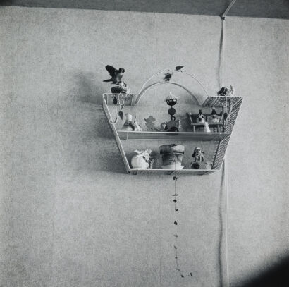 JOHN B TURNER Shadow Box, Living Room, From The Turner Family Series
