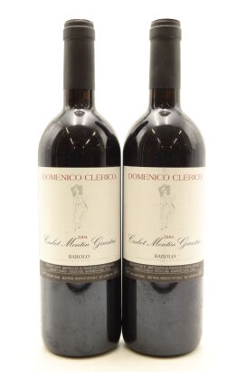 (2) 2004 Domenico Clerico Ciabot Mentin Ginestra, Barolo DOCG [RP97]