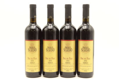 (4) 2004 Paolo Scavino Bric del Fiasc, Barolo DOCG [WS95] [RP96]