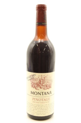 (1) 1976 Montana Private Bin Pinotage, Gisborne (MS)