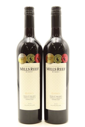 (2) 2013 Mills Reef Reserve Merlot - Malbec, Gimblett Gravels