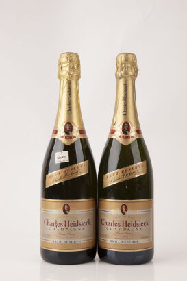 (2) NV Charles Heidsieck Brut Reserve, Champagne (BSL) (STOL)