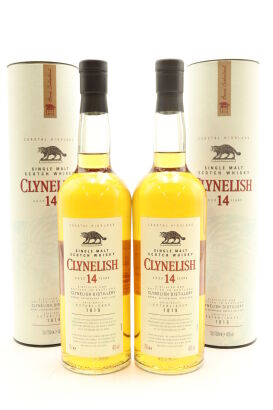 (2) Clynelish 14 Year Old Single Malt Scotch Whisky, 45% ABV