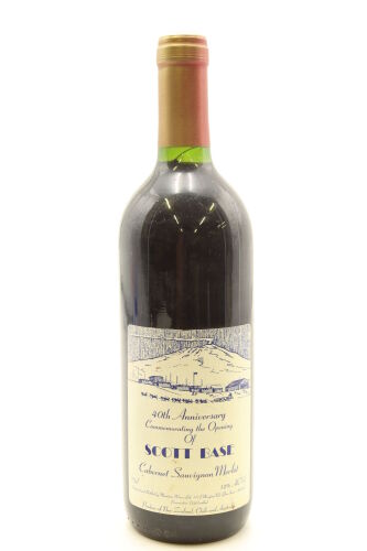 (1) NV Montana Cabernet Sauvignon Merlot, 40th Anniversary Commemorating the Opening of Scott Base, Auckland