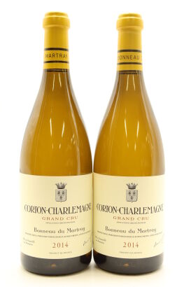 (2) 2014 Domaine Bonneau du Martray Corton-Charlemagne Grand Cru, Cote de Beaune