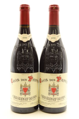 (2) 2006 Paul Avril Clos des Papes Chateauneuf-du-Pape, Rhone [JR18.5] [RP95] [WS95]