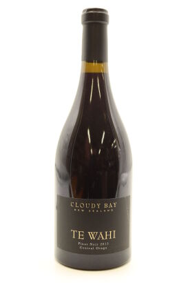 (1) 2015 Cloudy Bay Te Wahi Pinot Noir, Central Otago