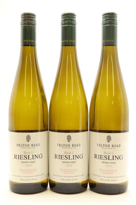 (3) 2018 Felton Road Block 1 Riesling, Bannockburn