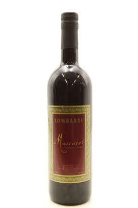 (1) NV Lombardi Wines Italian Styled Muscatel, Havelock North