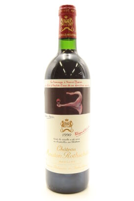 (1) 1990 Chateau Mouton Rothschild, Pauillac [JR17]