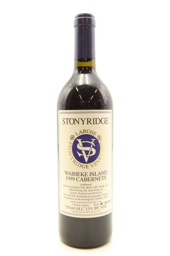 (1) 1999 Stonyridge Vineyard Larose, Waiheke Island