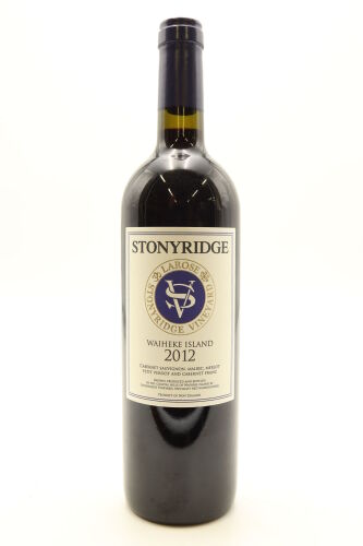 (1) 2012 Stonyridge Vineyard Larose, Waiheke Island