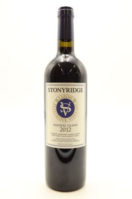 (1) 2012 Stonyridge Vineyard Larose, Waiheke Island