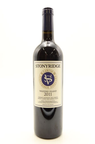 (1) 2011 Stonyridge Vineyard Larose, Waiheke Island