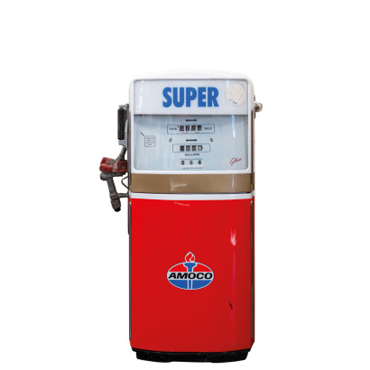 A Vintage Super Amoco Gas Pump